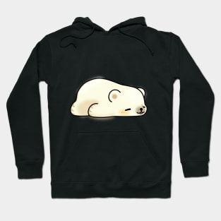 Lazy Little Polar Bear Hoodie